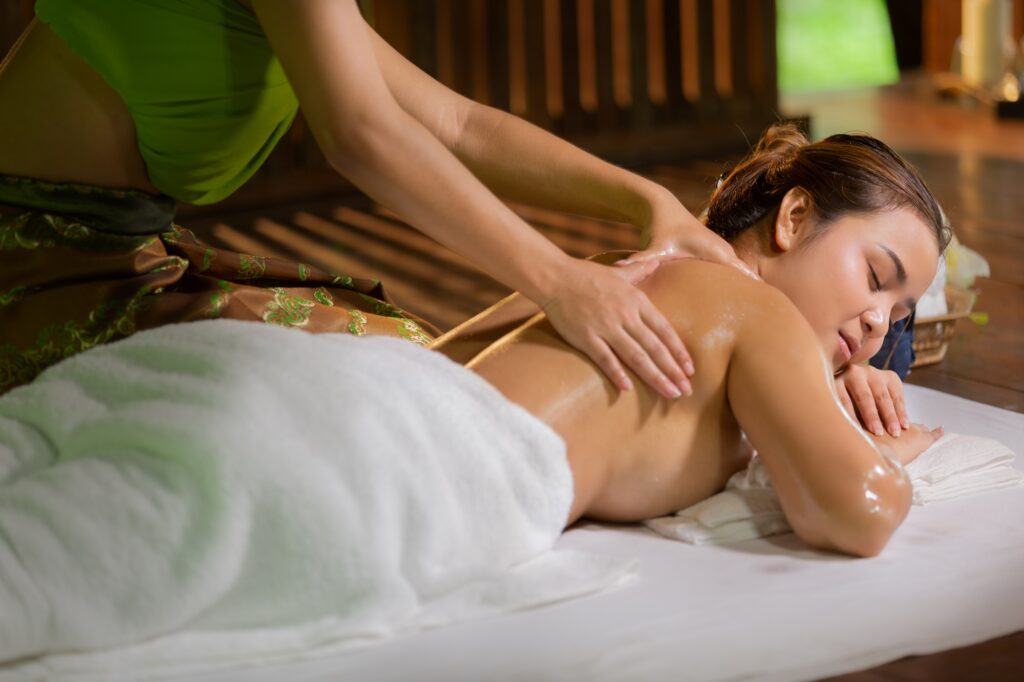 Thai massage for health spas.